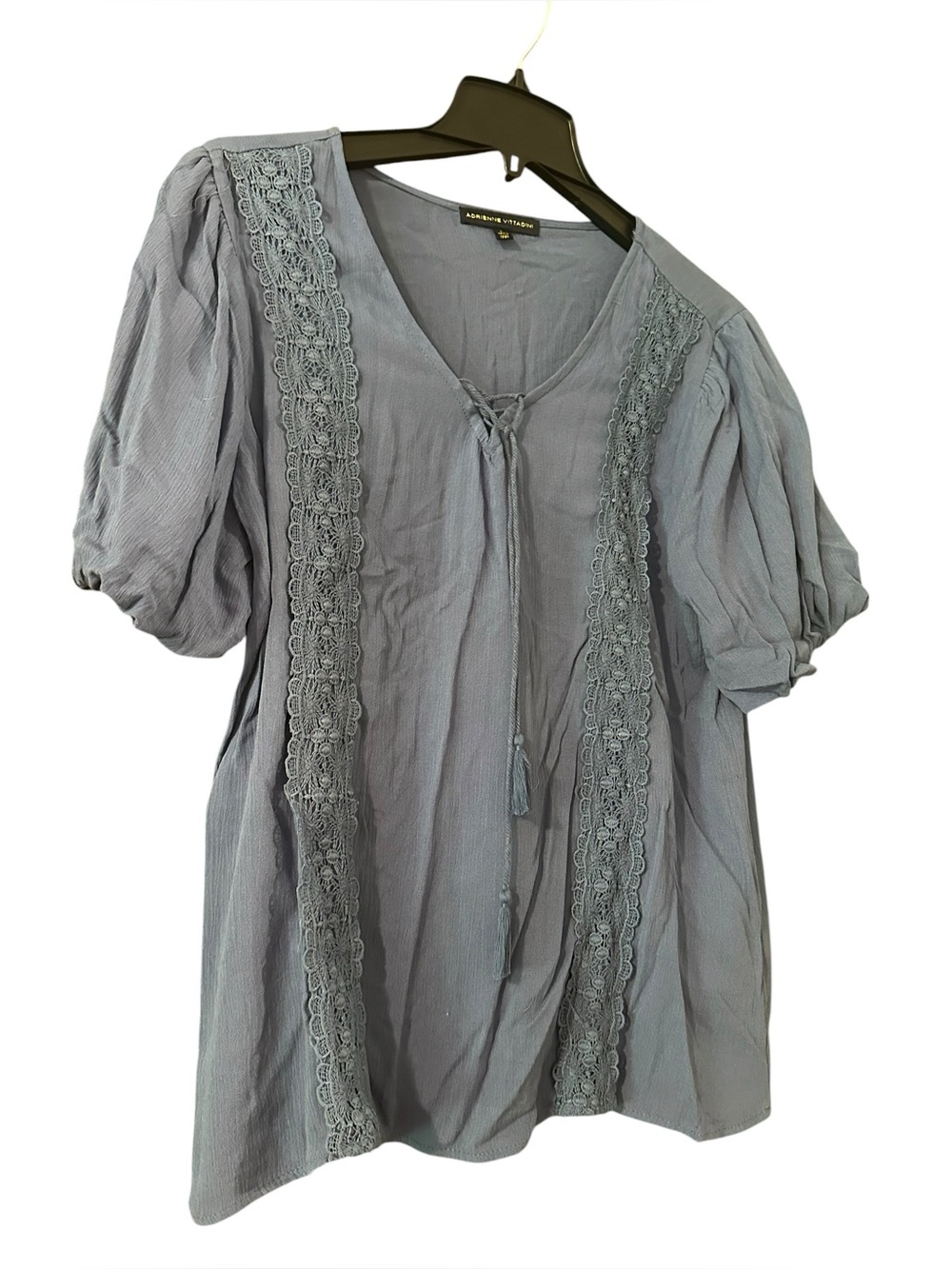 Adrienne Vittadini Blouse Women’s Size Large - Picture 2 of 4